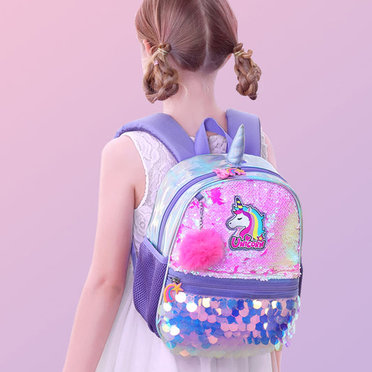 Sparkling Unicorn Sequins Backpack